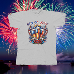 Load image into Gallery viewer, 4TH OF JULY BEER - front of tee
