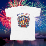 Load image into Gallery viewer, 4TH OF JULY BEER - front of tee
