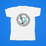 Load image into Gallery viewer, ANCHORS GOING UP DRINKS GOING DOWN - front of tee
