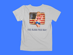 Load image into Gallery viewer, American Pinup Girl - back of tee
