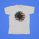 Load image into Gallery viewer, American Sunflower - front of tee
