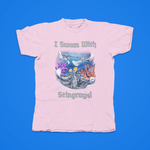 Load image into Gallery viewer, I SWAM WITH STINGRAYS -front of tee
