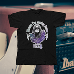 Load image into Gallery viewer, Ozzy Osbourne Mama I&#39;m Coming Home With Purple Flowers - front of tee
