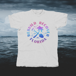 Load image into Gallery viewer, Rebuild Recover Florida Multi-Colored Design - front of tee
