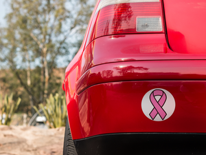 Pink Ribbon Sticker