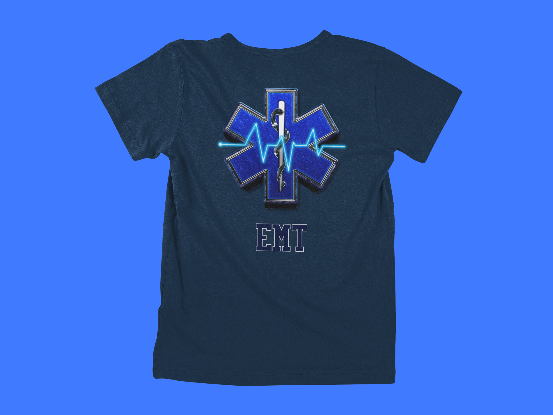 EMT - back of tee