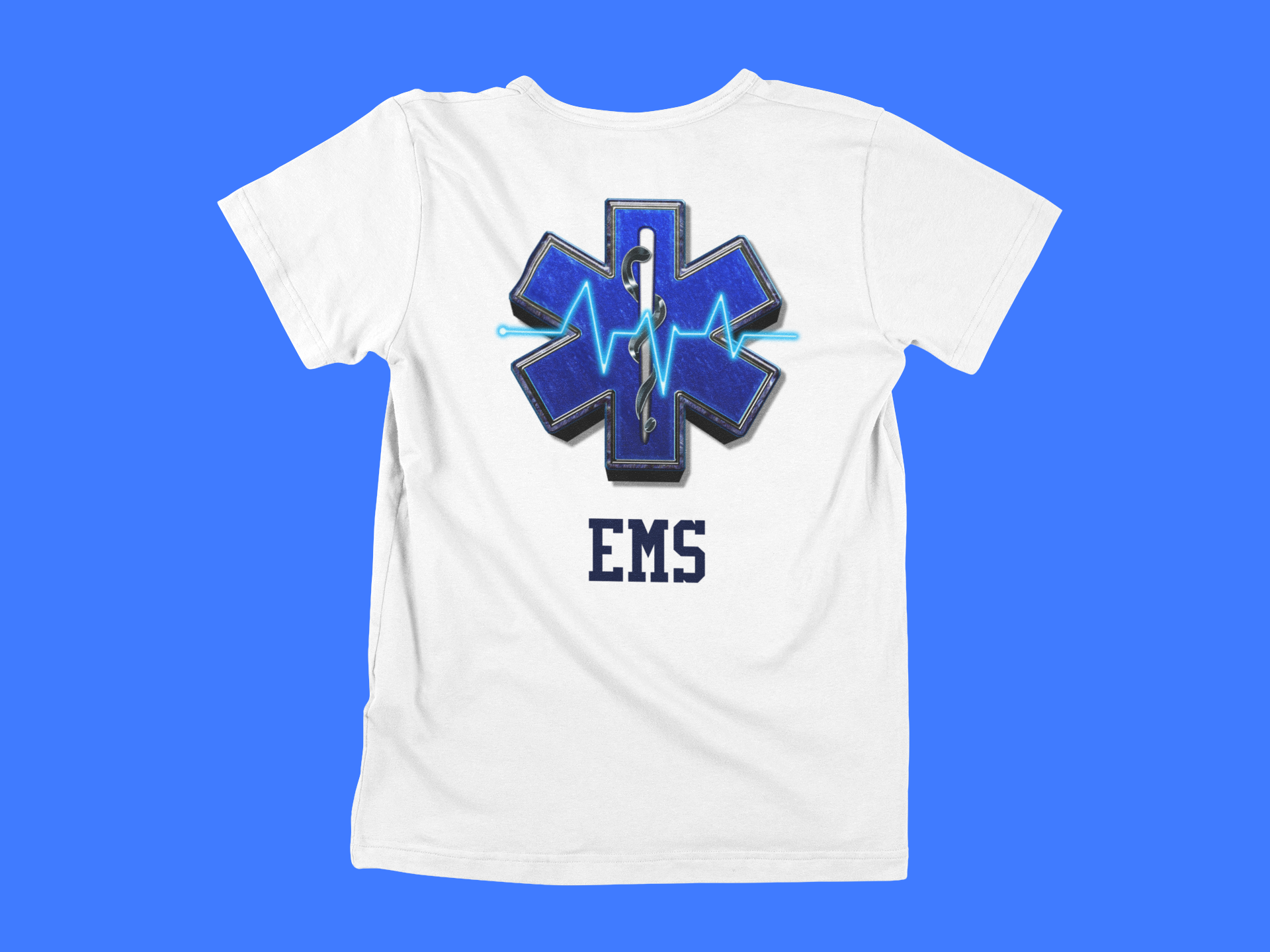 EMS - back of tee